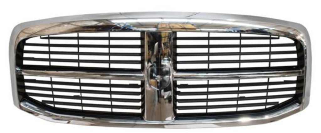 PARRILLA DODGE PU RAM 06-08 1.5/2.5/3.5 TON CROM/NEG (1486) TW
