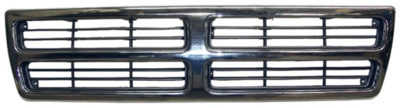 PARRILLA DODGE VAN RAM DE 1998 AL 2003 CROM (6844)