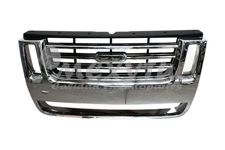 PARRILLA FORD EXPLORER DE 2006 AL 2009 EDIE BAUER NEG C/CROM (10202) TW