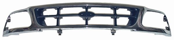 PARRILLA FORD PU DE 1997 AL 1998 CUSTOM CROM (10372) TW