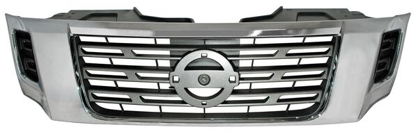 PARRILLA NISSAN PU NP300 / FRONTIER DE 2016 AL 2017 PLATA LISA( TW