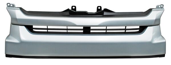 PARRILLA TOYOTA HIACE DE 2014 AL 2018 NEG C/MOLD GRIS CH LARGO 15 PASAJ TW