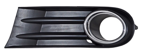 REJILLA (PARRILLA) VOLKSWAGEN GOL 2009 AL 2013/SAVEIRO DE 2010 AL 2013 C/MOLD CROM P/FARO AUX IZQ TW