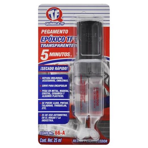 PEGAMENTO EPOXICO JERINGA TRANSP.-TOP-8 COD. 217 TJAR