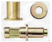 PERNO C/BUJES LISOS P/PUERTA  LARGO: 11/16” – DIA. 11/32”-BUJE: D. E: 9.9 M 2 PZAS COD. 21431