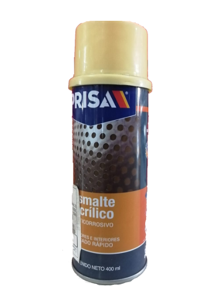 PINTURA AEROSOL ACRILICO ALMENDRA ANTICORROSIVO PRISA (99-2322) 