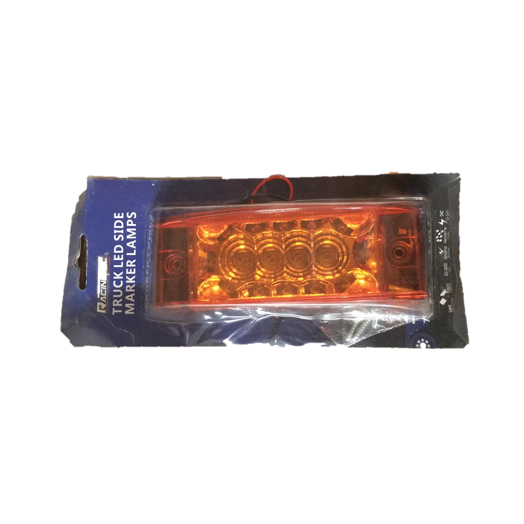 PLAFON 16 LEDS çMBAR RECTANGULAR C/LUZ FIJA 12V 1 PZA