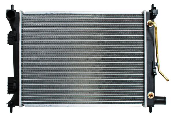 RADIADOR DODGE ATTITUDE 12-14/ GRAND I10 15-20/ KIA RIO 16-17 AUT L4 1.2L/ 1.4L/ 1.6L C/ AIRE 15X 19 5/8 ALUM SOLDADO TW