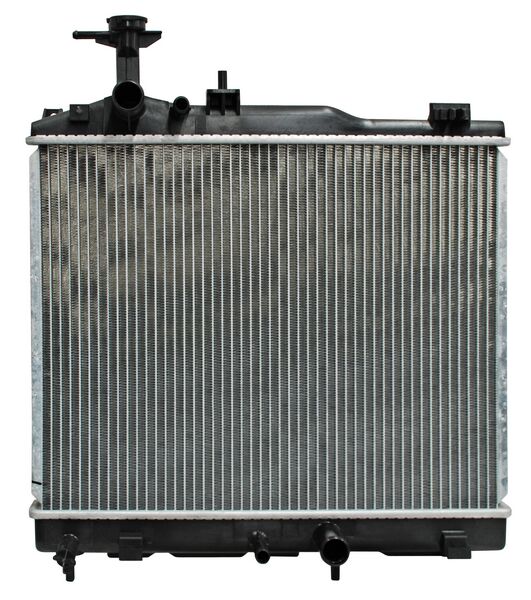 RADIADOR DODGE ATTITUDE 15-20/ MIRAGE G4 19-20/ MIRAGE 15-19 STD L4 1.2L 14 3/4X 19 1/3 ALUM SOLDADO TW