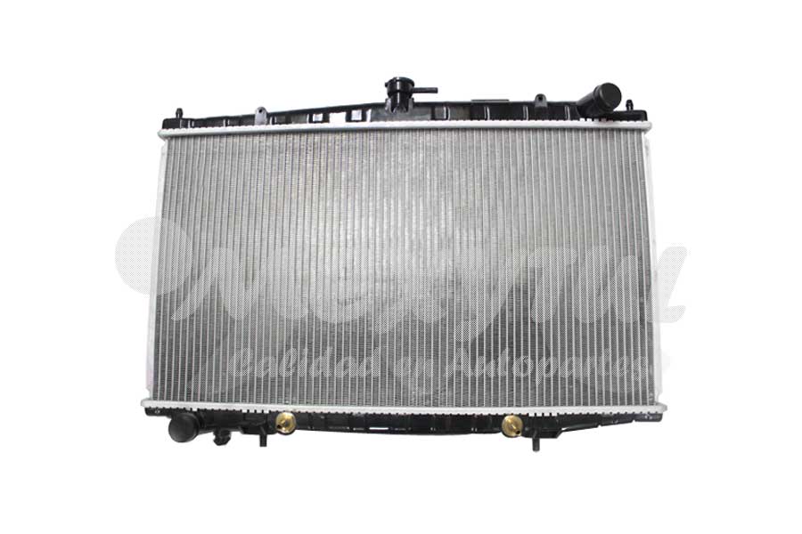 RADIADOR NISSAN ALTIMA DE 1993 AL 2003 L4 2.4/3.5 L C/S AIRE AUT 15X27 1/2X16MM ALUM SOLDADO POLAR (128705) *A