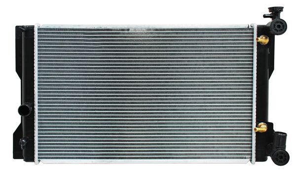 RADIADOR TOYOTA COROLLA 09-19/ MATRIX 09-10 AUT L4 1.8/ 2.4L 1R 14 5/8X 23 5/8X 26MM ALUM SOLDADO TW