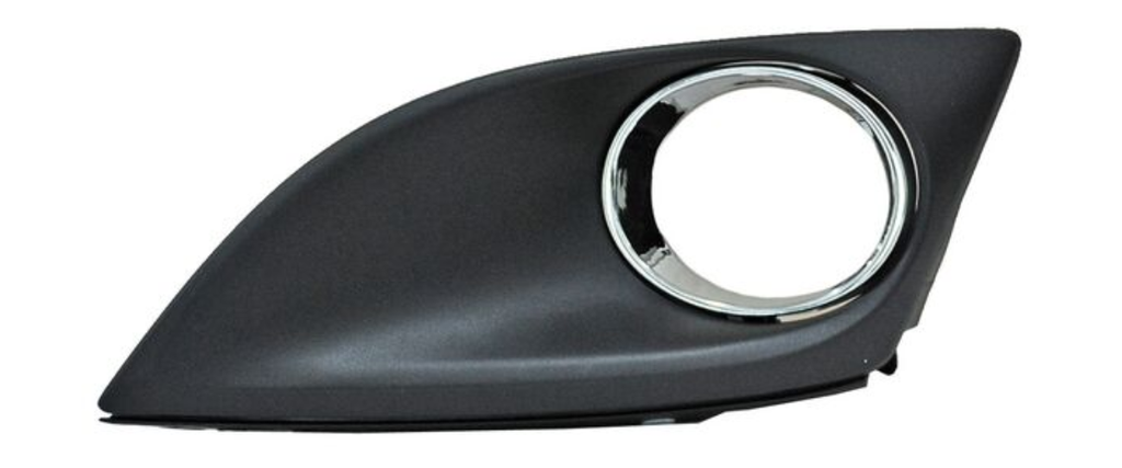REJILLA (PARRILLA) DEFENSA MAZDA CX7 10-12 C/MOLD CROM P/FARO AUX IZQ