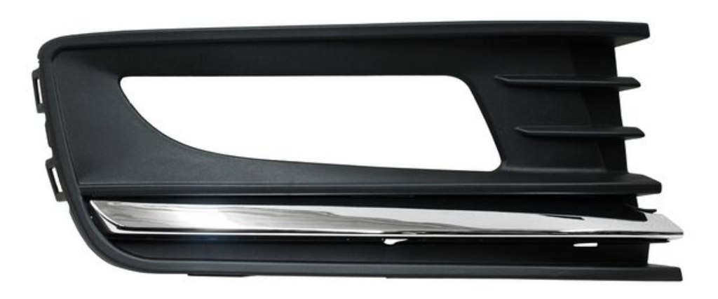 REJILLA (PARRILLA) DEFENSA VOLKSWAGEN VENTO 16-20 P/FARO AUX C/MOLD CROM LINEA ANT DER