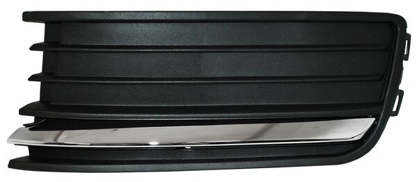 REJILLA (PARRILLA) DEFENSA VOLKSWAGEN VENTO 16-18 S/FARO AUX C/MOLD CROM IZQ TW