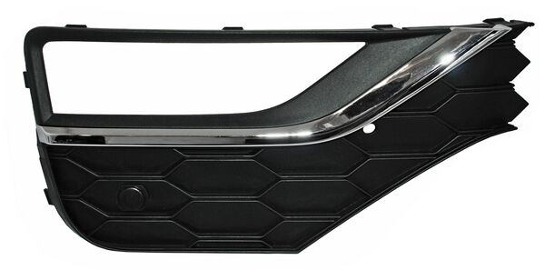 REJILLA (PARRILLA) VOLKSWAGEN AMAROK DE 2017 AL 2018 P/FARO AUX P/SENSOR DER