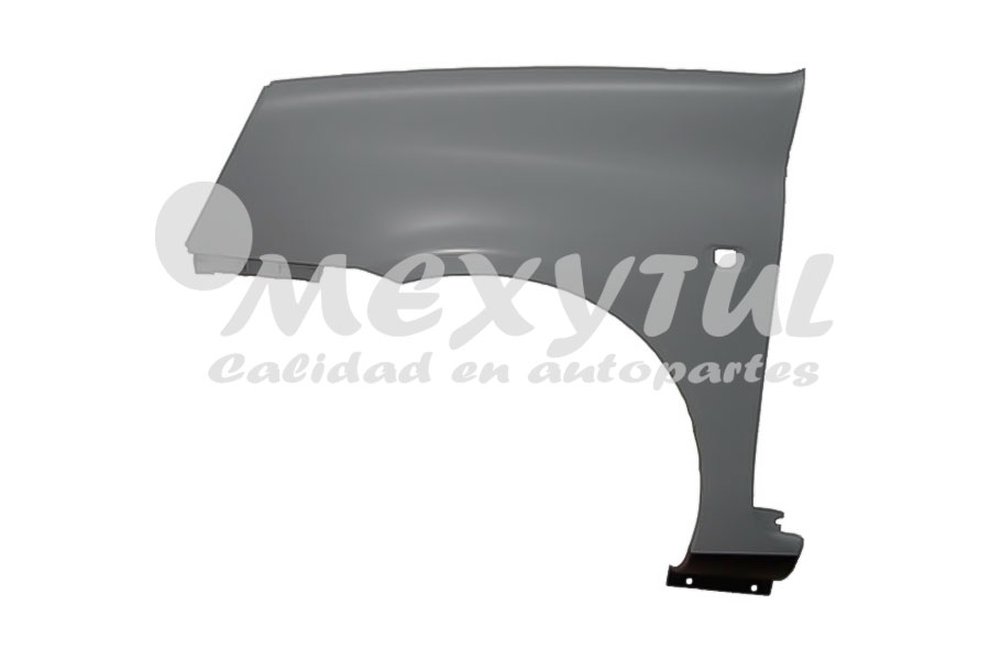 SALPICADERA NISSAN PLATINA/CLIO 2002 AL 2010 IZQ