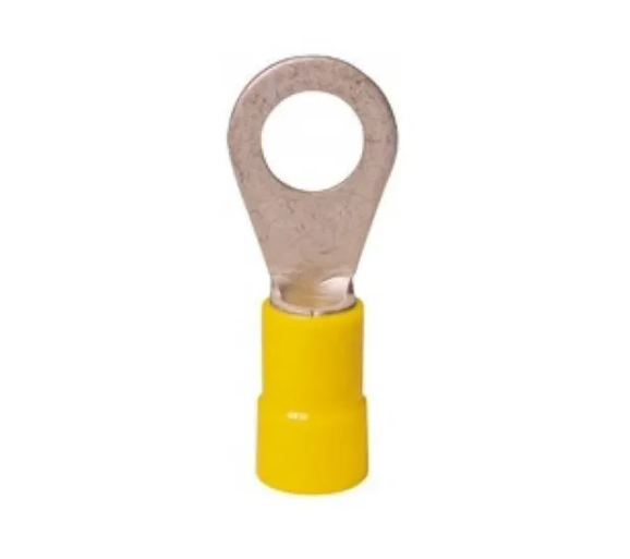 TERMINAL OJILLO 3/16 C/AISLANTE P/CABLE 12-10 6 PZAS COD. 039016F5 (113388)