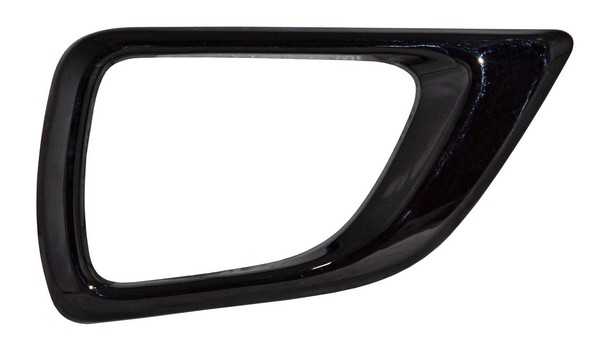 MOLDURA REJILLA (PARRILLA) NISSAN NP300/ FRONTIER 16-20 NEG P/FARO AUX DER TW