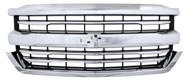 PARRILLA CHEVROLET PU 16-18 SILVERADO CROM LINEAS  TW