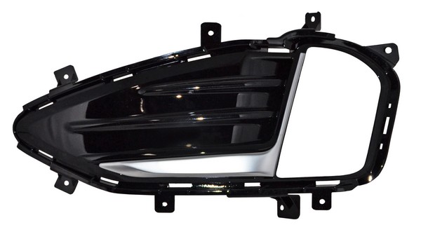 REJILLA (PARRILLA) FORD EDGE 19-20 C/MOLD SATIN P/FARO AUX IZQ TW