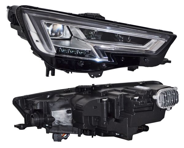 FARO AUDI A4 2017 AL 2018 LEDS C/MOTOR DER TYC