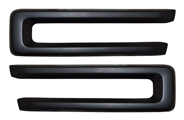 MOLDURA PARRILLA DODGE PU 19-20 DODGE RAM 2500/3500 NEG CENT JGO 2 PZAS TW