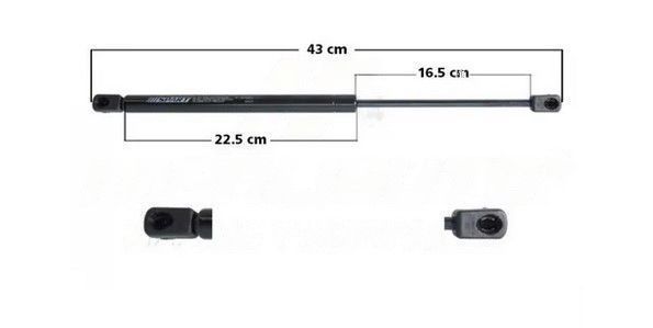 AMORTIGUADOR (RESORTE GAS) HONDA FIT 09-15 5TA PUERTA DER/IZQ