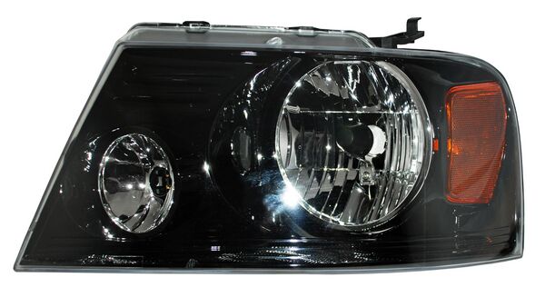 FARO FORD PICK UP 2004 AL 2008 LOBO HARLEY DAVIDSON FONDO NEGRO IZQ TYC PU