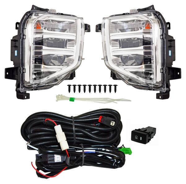 FARO AUX MITSUBISHI PICK UP L200 2020 Al 2022 LEDS JGO CNA