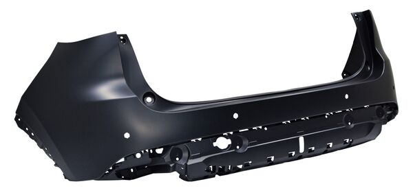 FASCIA (DEFENSA) TRAS MAZDA CX5 2022 AL 2023 C/HOYO P/SENS SUP