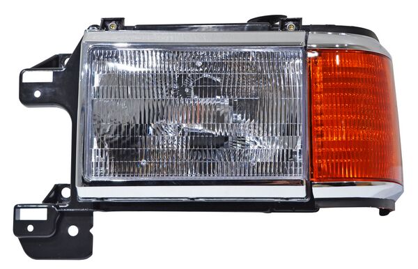 FARO FORD PU 1987 AL 19991 C/CROMO C/BASE C/CUARTO IZQ