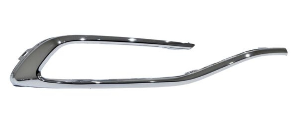 MOLDURA FASCIA VOLKSWAGEN VIRTUS 2023 AL 2024 CROM TRAS IZQ