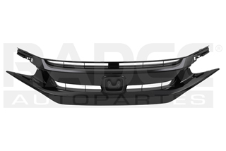 PARRILLA HONDA CIVIC 2016 AL 2018 C/MOLDURA NEGRA L4 4 CILINDROS 1.5/2.0L 4 PUERTAS *R