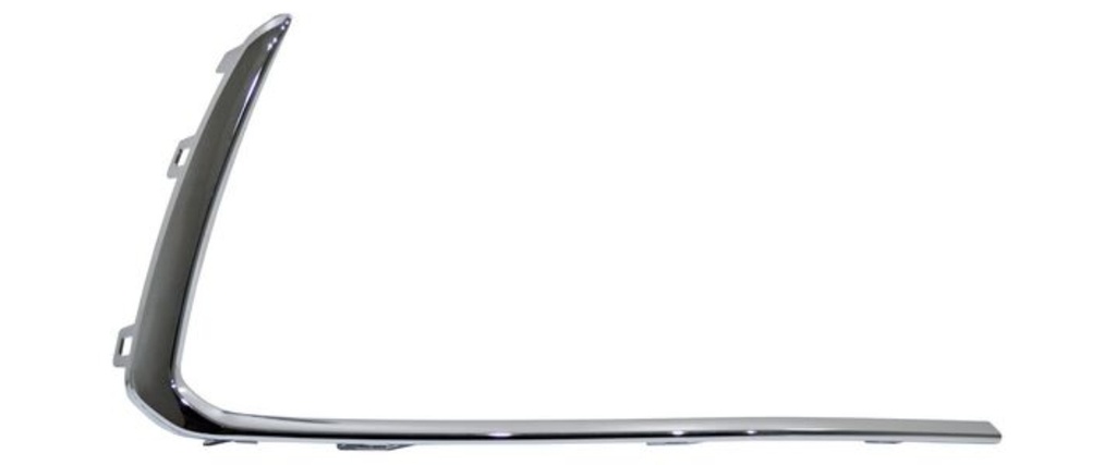 MOLDURA FASCIA VOLKSWAGEN VIRTUS 2023 AL 2024 CROM DEL DER