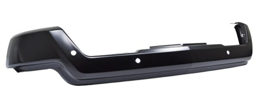 DEFENSA CHEVROLET PU 2023 AL 2024 C/HOYO P/SENS NEG DEL