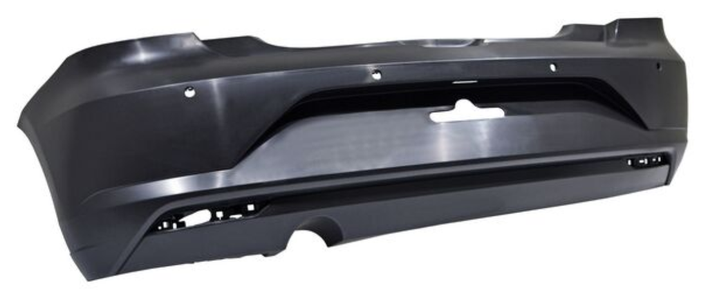 FASCIA (DEFENSA) VOLKSWAGEN GOL 2019 AL 2021 5PTAS C/HOYO P/CUARTO C/HOYO P/SENS TRAS