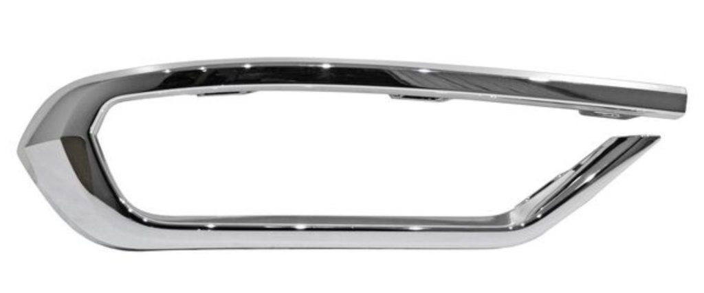 MOLDURA FASCIA (DEFENSA) VOLKSWAGEN TCROSS 2020 AL 2021 CROM TRAS IZQ