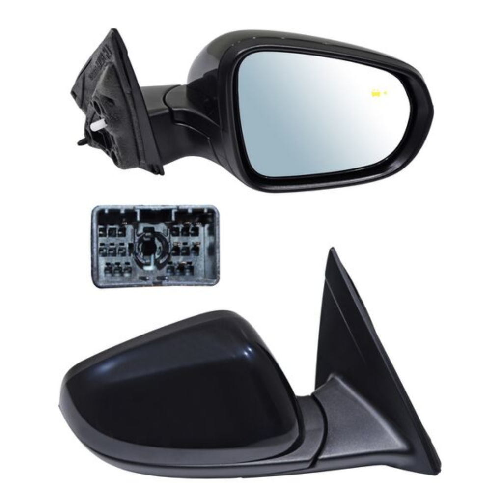 ESPEJO CHEVROLET TRAX 2024 AL 2025 ELECT P/PINT C/DESEMP C/SENSOR PUNTO CIEGO 6 PINES DER