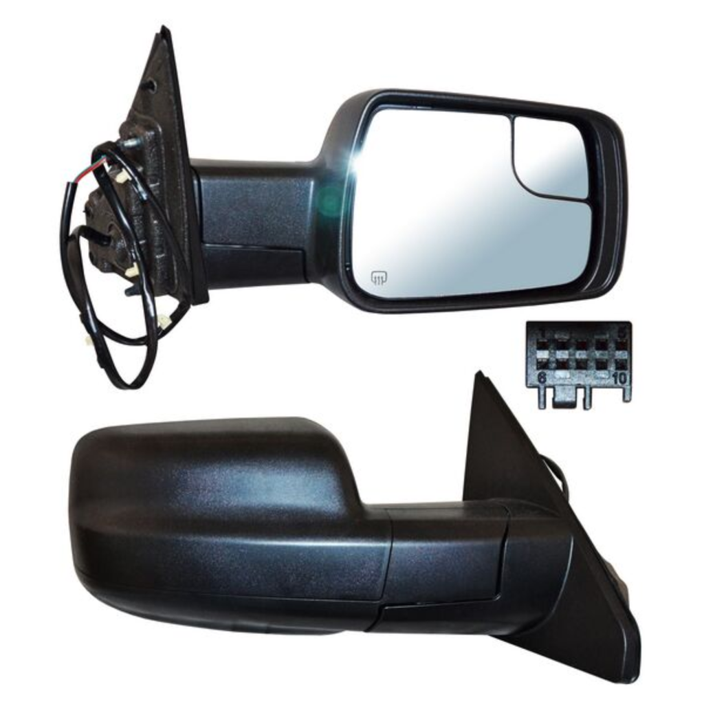 ESPEJO DODGE PU/ RAM 2019 AL 2023 ELECT TEXT C/DESEMP C/ PUNTO CIEGO 5 PINES DER