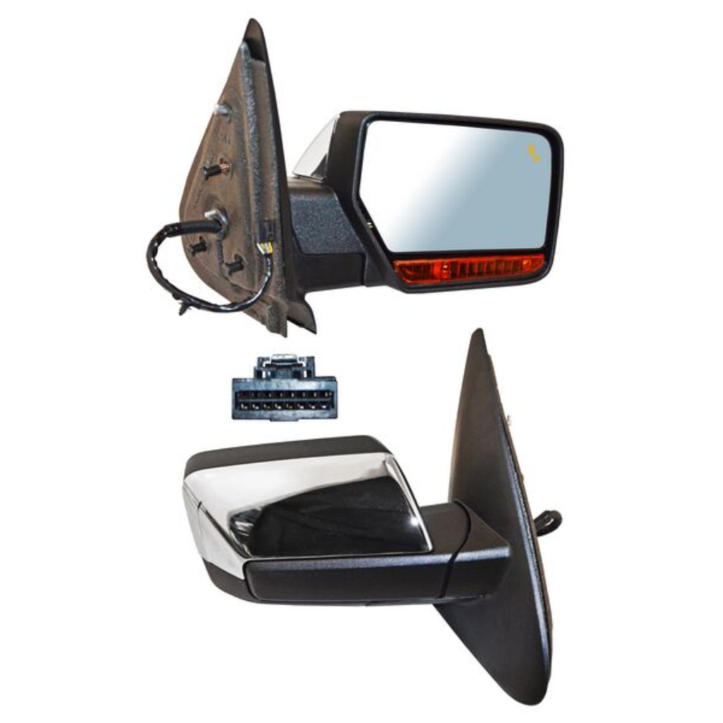 ESPEJO FORD EXPEDITION 2007 AL 2017 ELECT CROM C/LUZ INF C/DIRECC AUTOABATIBLE C/SENSOR PUNTO CIEGO C/MEM C/DESEMP 15 PINES DER