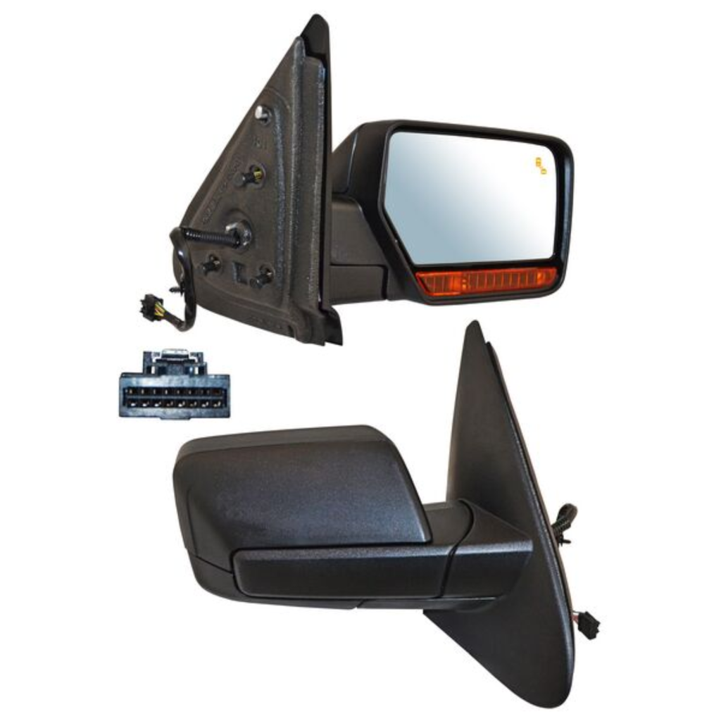 ESPEJO FORD EXPEDITION 2015 AL 2017 ELECT TEXT C/LUZ INF C/DIRECC AUTOABATIBLE C/SENSOR PUNTO CIEGO C/MEM C/DESEMP 15 PINES DER