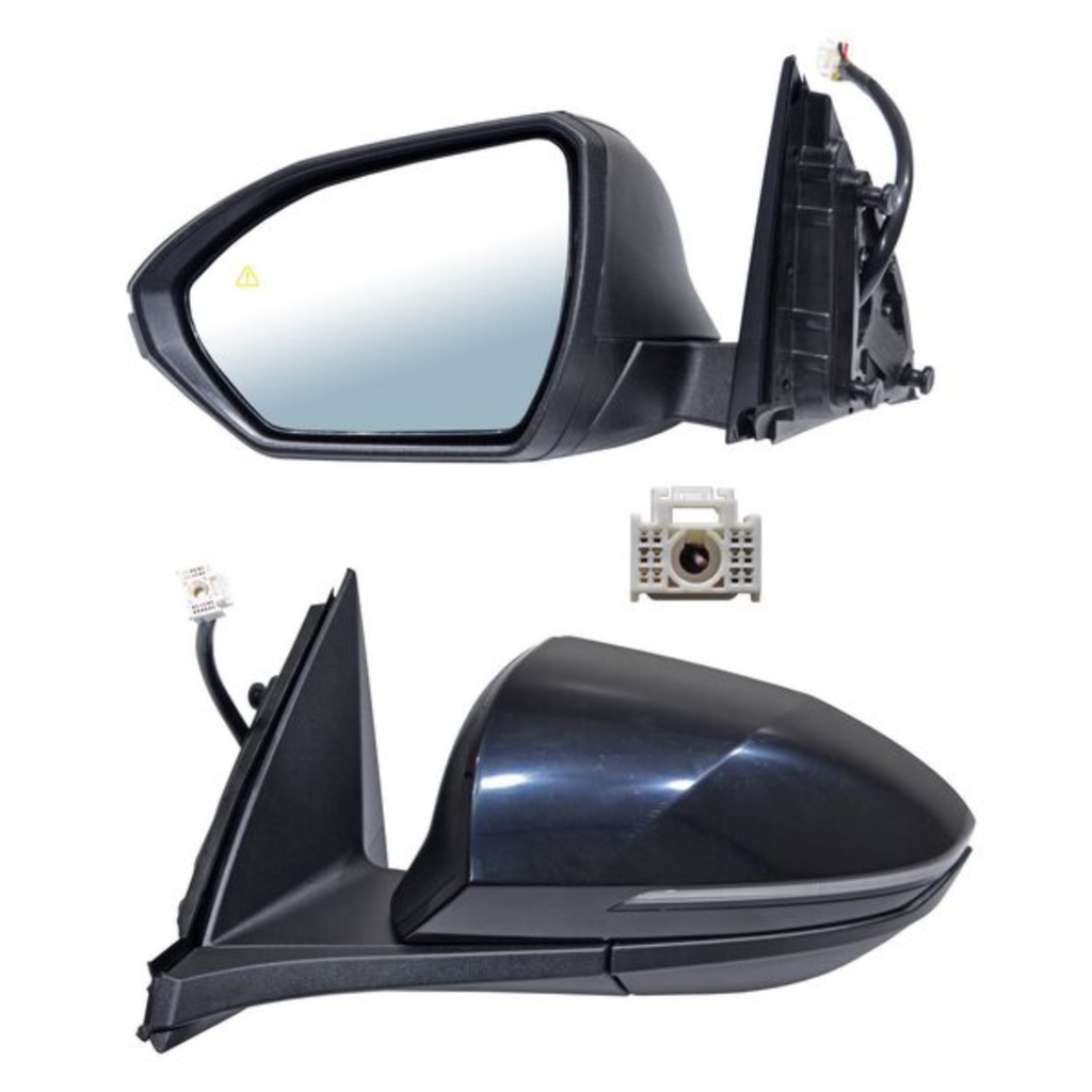 ESPEJO HYUNDAI TUCSON 2022 AL 2023 ELECT P/PINT C/DIRECC C/SENSOR PUNTO CIEGO C/DESEMP 8 PINES IZQ