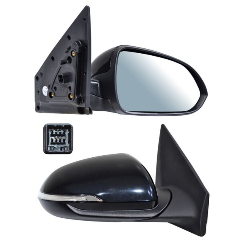 ESPEJO KIA RIO 2018 AL 2023 ELECT P/PINT C/DIRECC 6 PINES DER