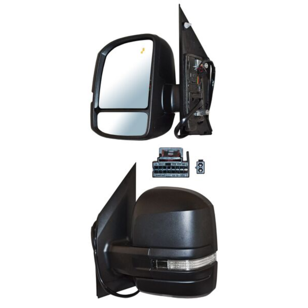 ESPEJO VOLKSWAGEN CRAFTER 2019 AL 2024 ELECT C/DIRECC C/DESEMP C/SENSOR PUNTO CIEGO IZQ