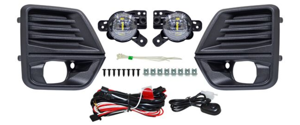 FARO AUX (NIEBLA) CHEVROLET COLORADO 2023 AL 2024 LEDS C/PARRILLA JGO