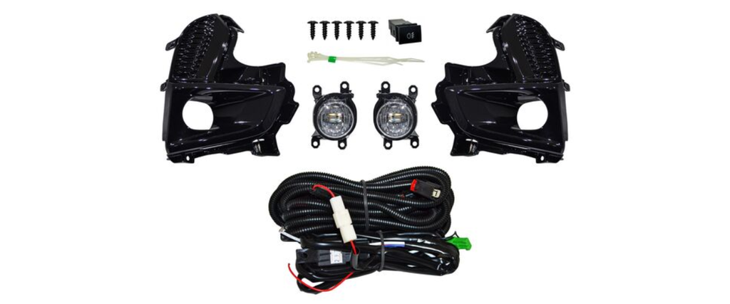 FARO AUX (NIEBLA) TOYOTA YARIS 2024 5PTAS LEDS C/PARRILLA JGO