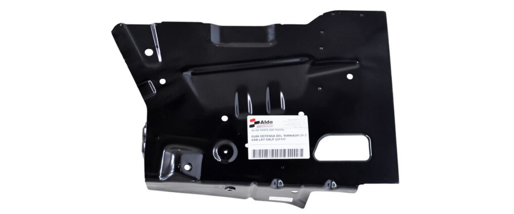 GUIA (FASCIA) DEFENSA CHEVROLET TORNADO VAN 2021 AL 2024 LAT SALP DEL IZQ