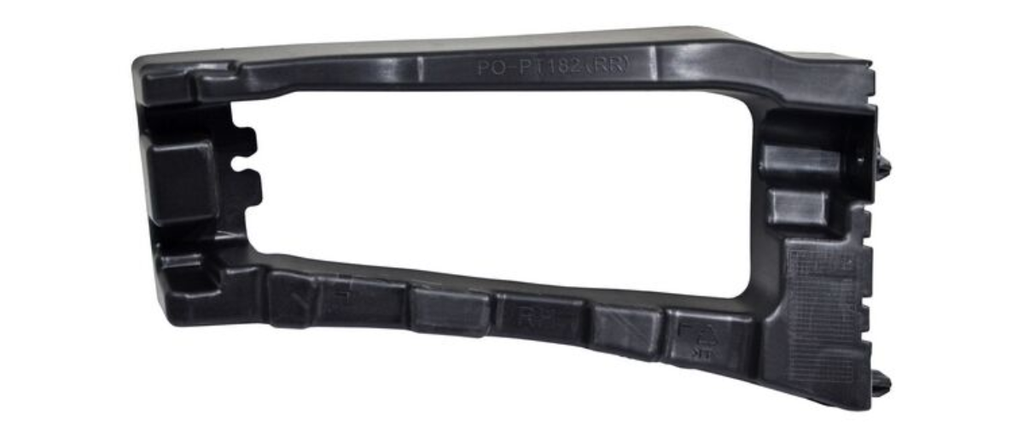 GUIA (FASCIA) DEFENSA PEUGEOT PARTNER 2019 AL 2022 CORTA TRAS DER