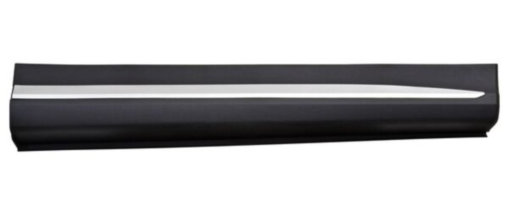 MOLDURA PUERTA MITSUBISHI ECLIPSE CROSS 2019 AL 2021 C/MOLD PLATA DEL DER