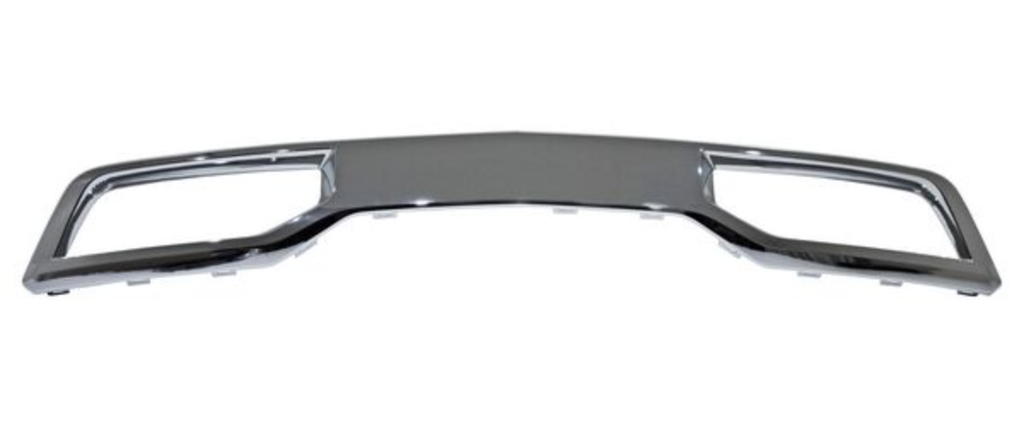 MOLDURA FASCIA (DEFENSA) CHEVROLET CHEV PU 2019 AL 2021 CROM DEL